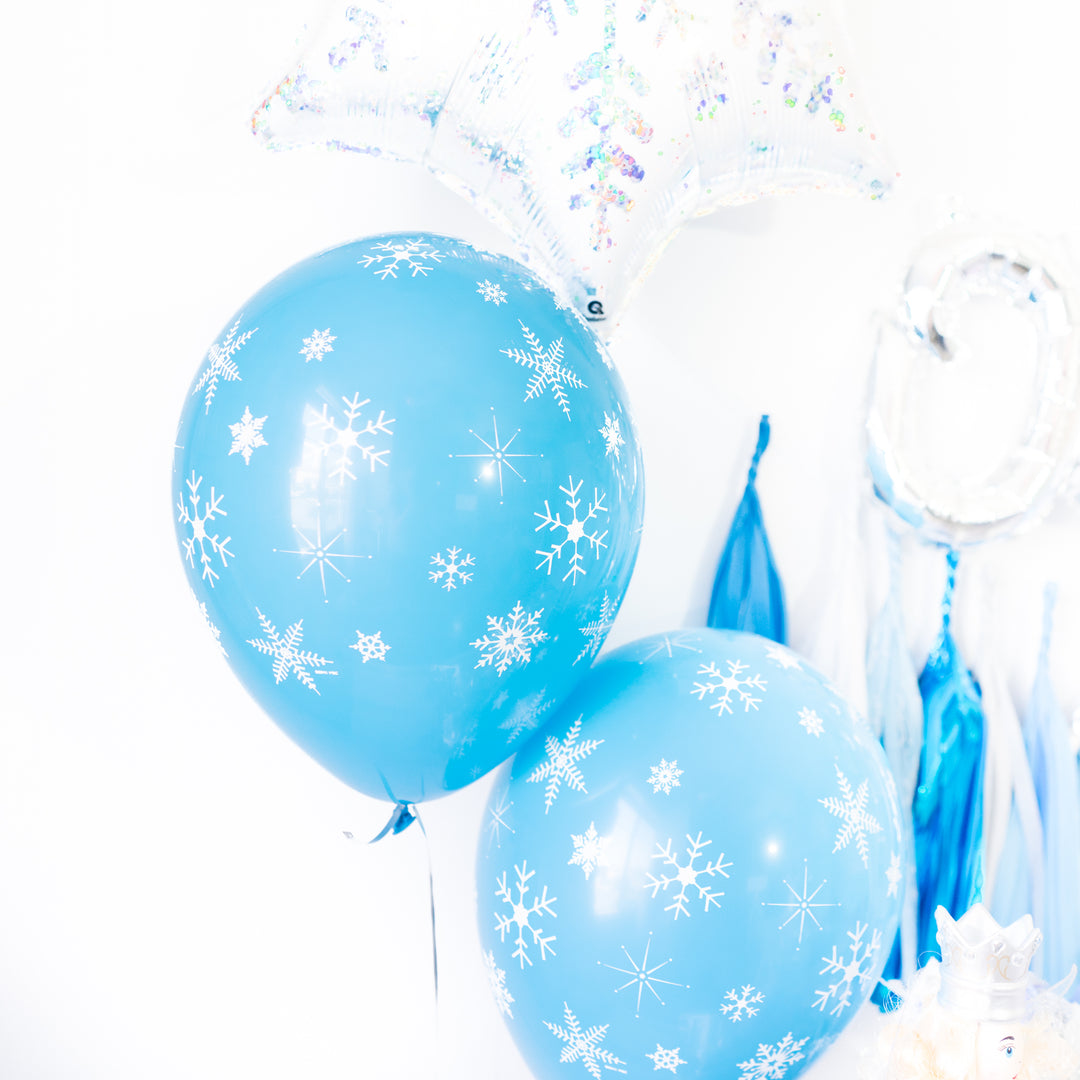 Blue Snowflake Winter Onederland Party Box