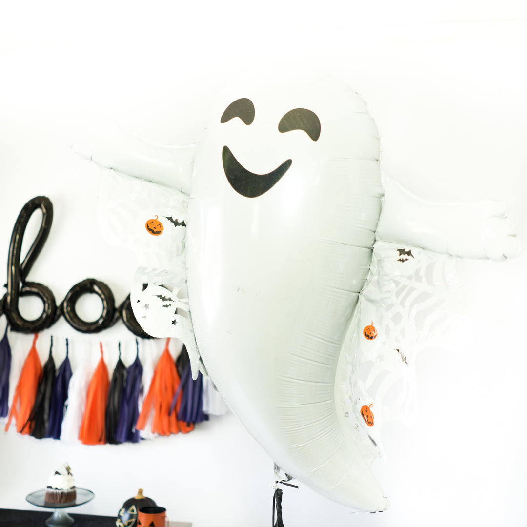 Boo! Halloween Monsters Balloon Tassel Party Box
