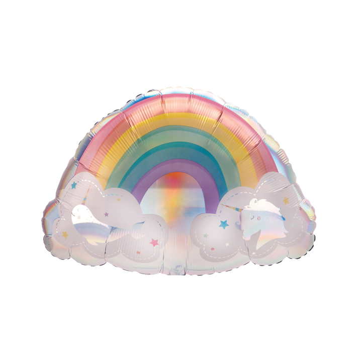Unicorn Narwhal Rainbow Balloon