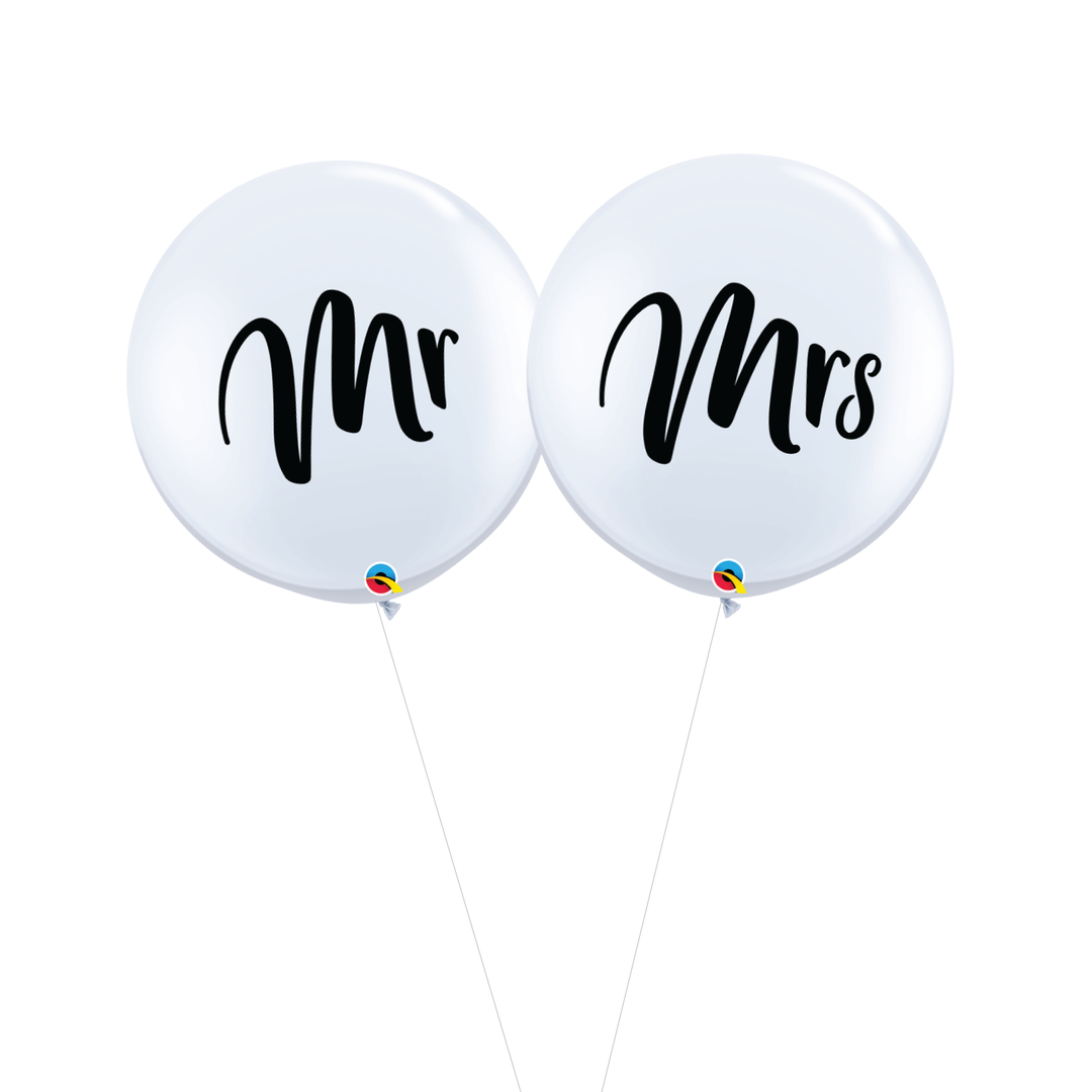 Mr & Mrs Giant Balloon